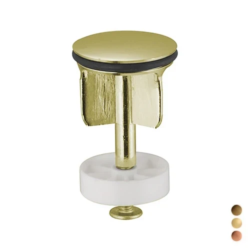 Tappo per scarico in ottone 1 1/4 dorato