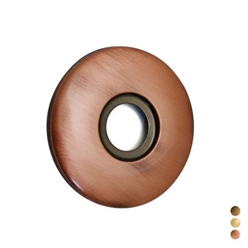 Rosone per rubinetti maggiorato foro 1/2 bronzato