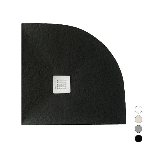 Piatto doccia linea emotion mod. serenity angolare grigio 7035 cm 80 x 80