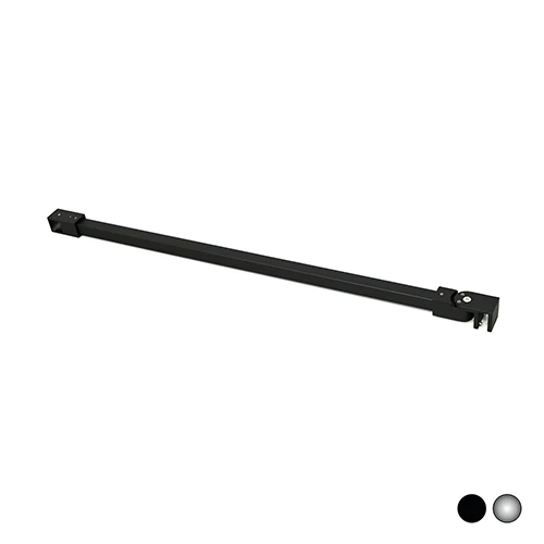 Braccio a t per walk in quadro cm 65 nero