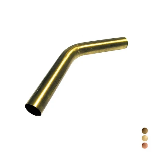 Canotto con curva 45 d. 30 x 280 dorato