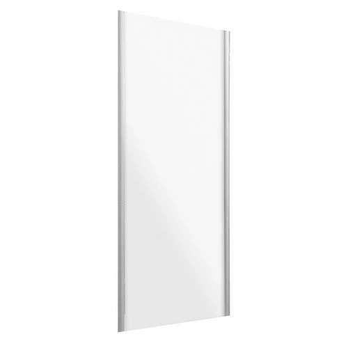 Parete doccia fissa cristallo linea wonder cm90 profilo argento lucido v. trasp