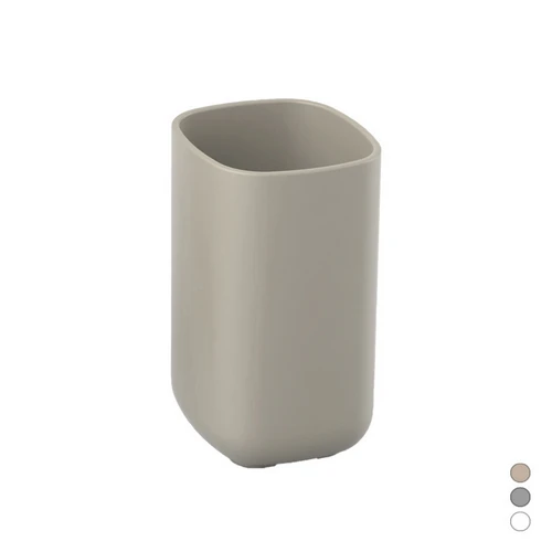Porta spazzolini pod grigio cm 7 x h. 11 5 x 7