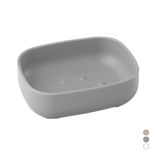 Porta sapone pod bianco cm 11 5 x h.3 x 9