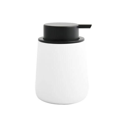 Dispenser sapone in ceramica maonie nero opaco