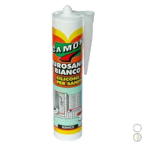 Silicone acetico antimuffa 280 ml 280 ml trasparente