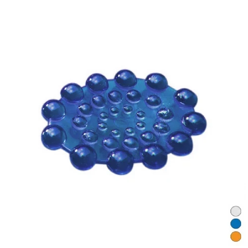 Porta sapone mod. atomo in pvc blu