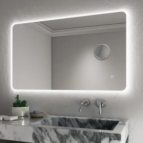 Specchio led mod. l207 linea vanitas cm 80 x 60