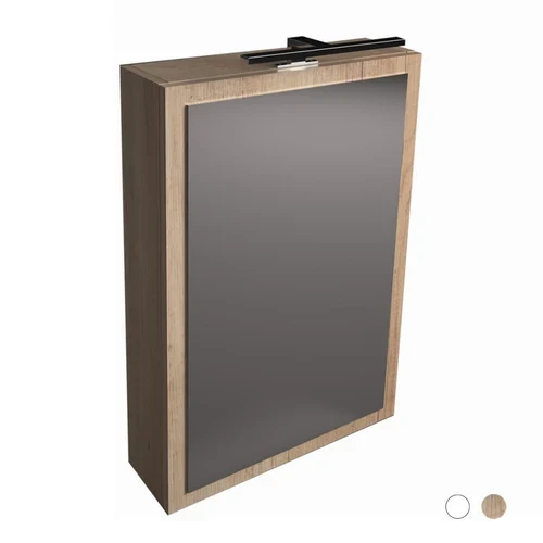 Specchio contenitore verticale olmo montano lxhxp 50x70x15