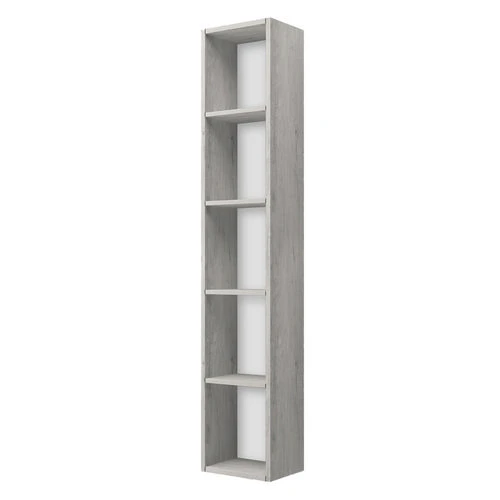 Colonna bagno sospesa a giorno mod. stile h. 160 cm bianco lucido