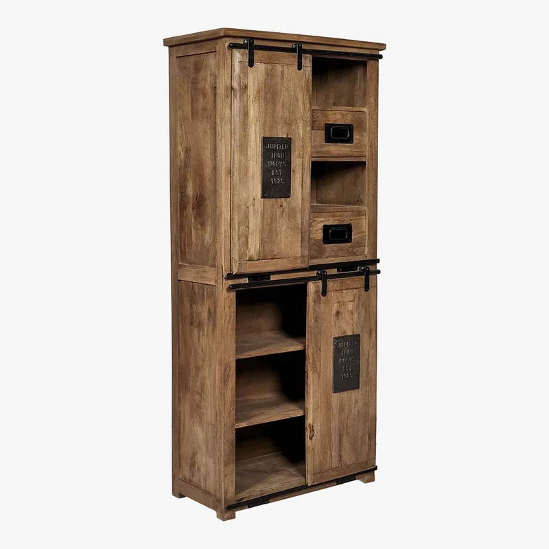 Armario gabinete vintage madera de mango Moly