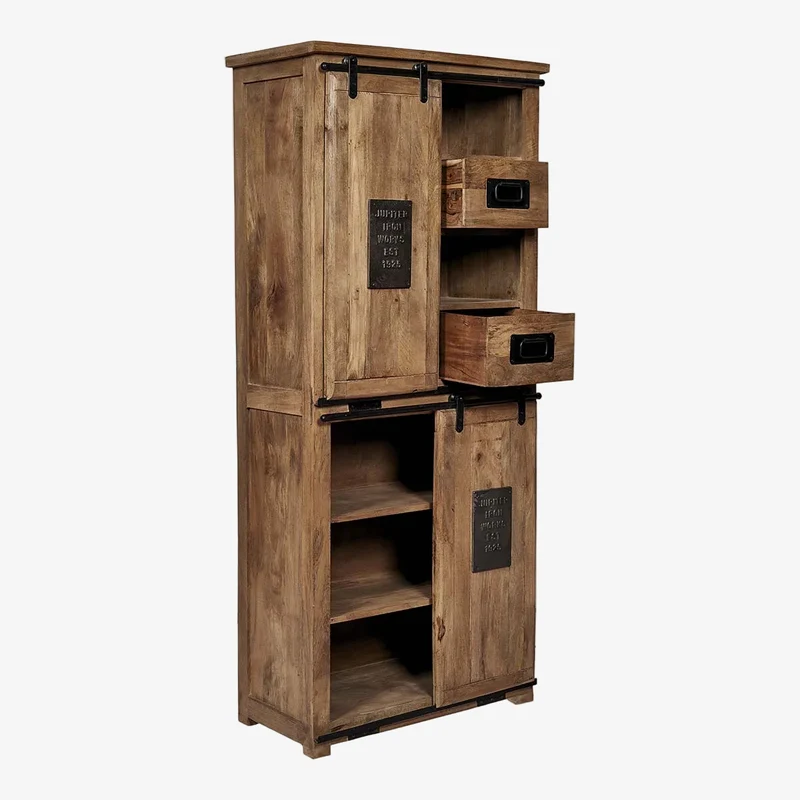 Armario gabinete vintage madera de mango Moly