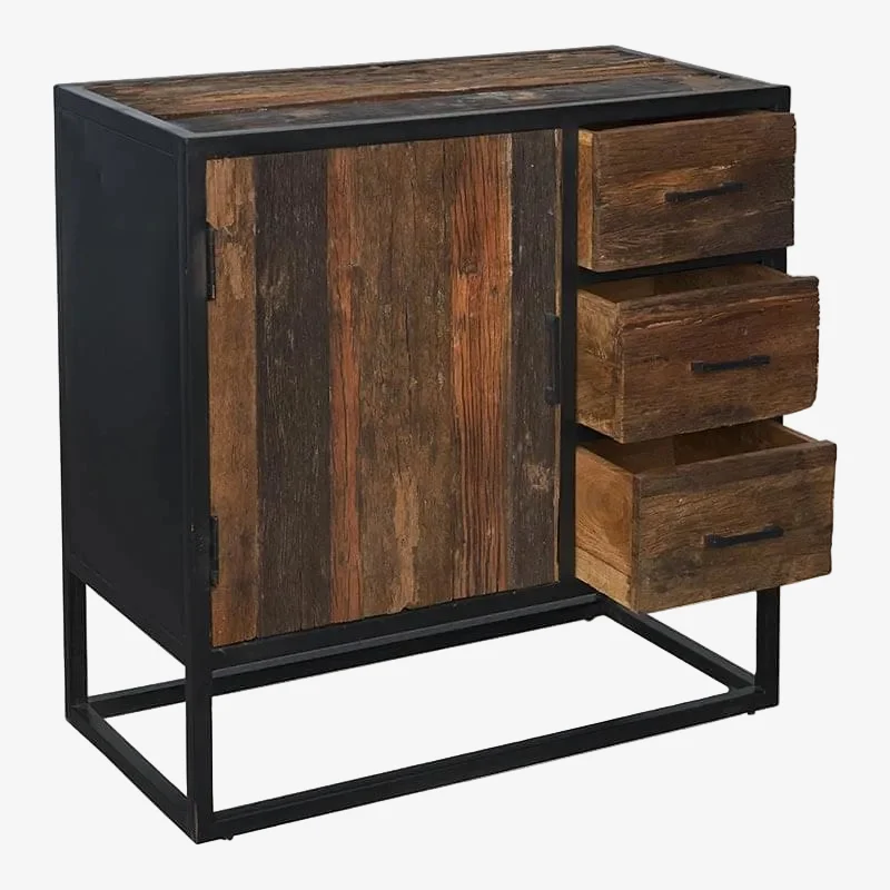 Aparador industrial de madera de mango Ulises