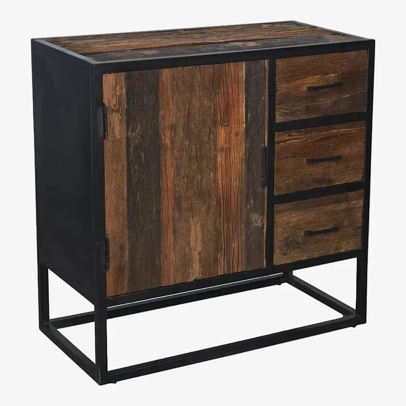 Aparador industrial de madera de mango Ulises
