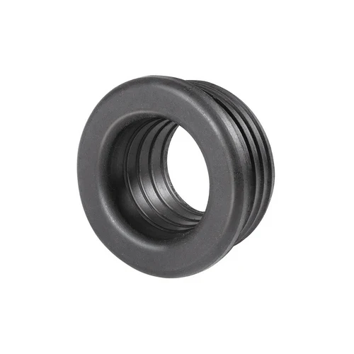 Morsetto in gomma nera per curve tecniche diam. int. 25-26