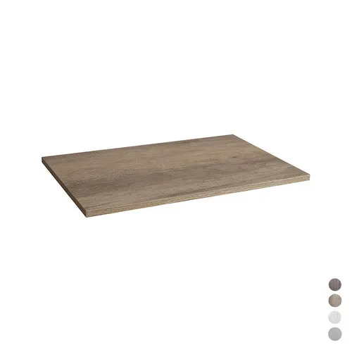 Top in legno per base mod. unika cm 70x46x1 8 olmo scuro