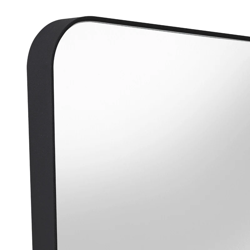 Espejo Sussy Rectangular, Negro