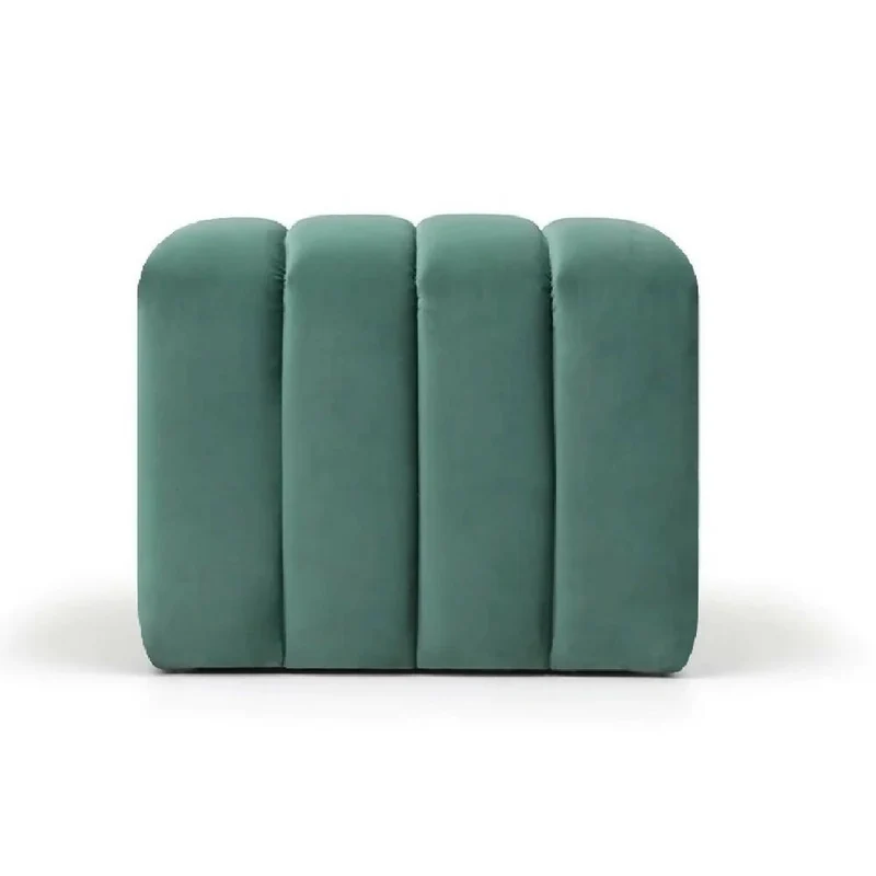 Puff Auxiliar Boston 55x55 - Esmeralda