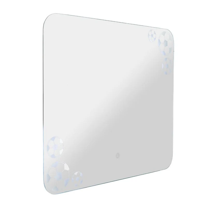 Espejo Rectangular Tory, con Bordes Redondeados
