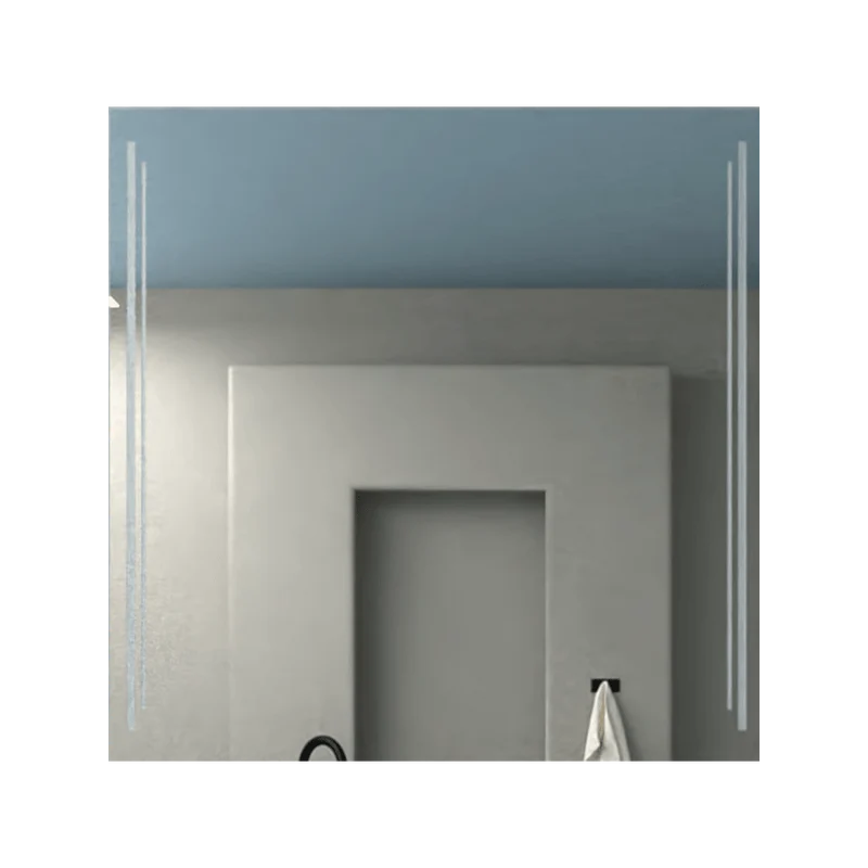 Espejo Toronto, Rectangular con Diseño en Sandblasting
