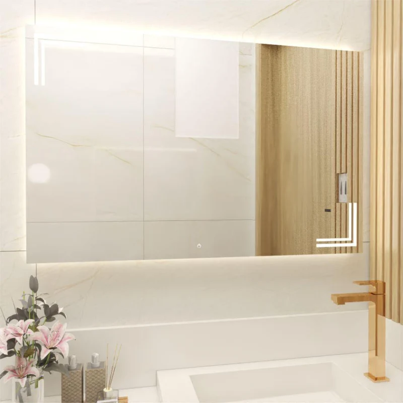 Espejo Rectangular Iberia, con Luz LED y Touch
