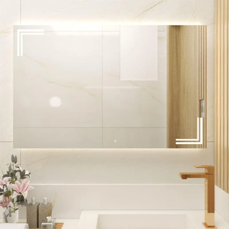 Espejo Rectangular Iberia, con Luz LED y Touch
