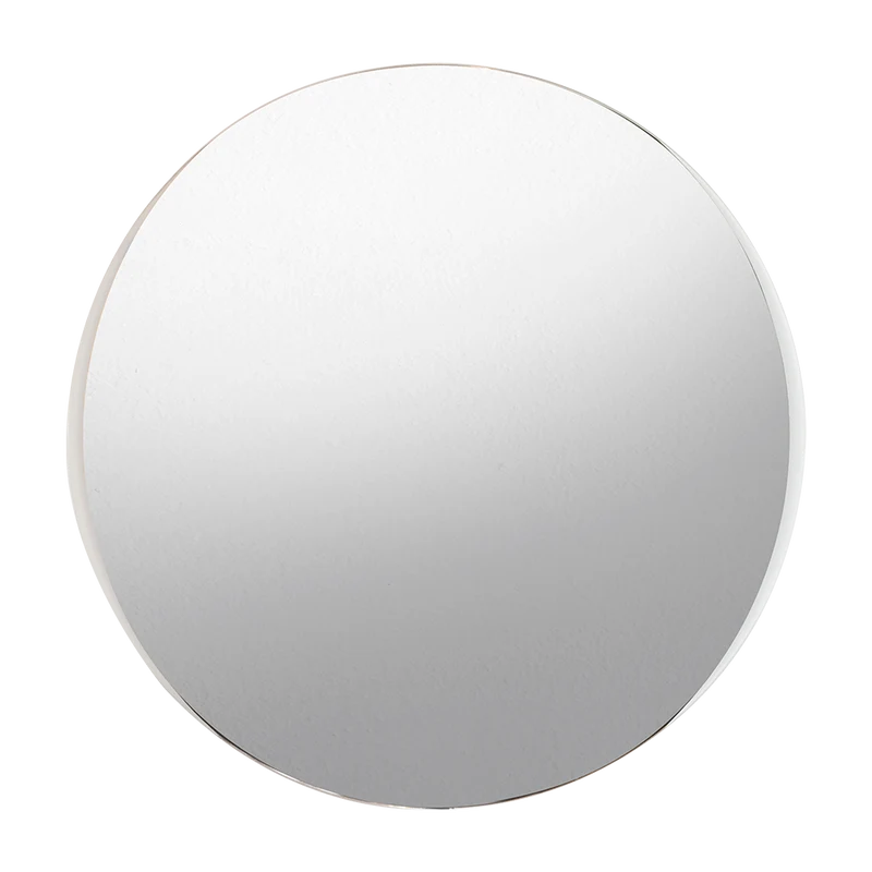 Espejo Circular Dakota, Gris, Diseño Moderno