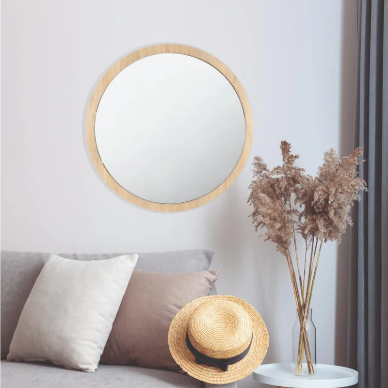 Espejo Circular Ary 80, Diseño Moderno