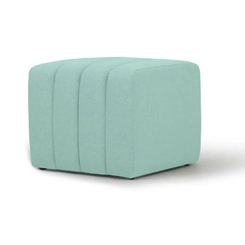 Puff Auxiliar Boston 55x55 - Menta
