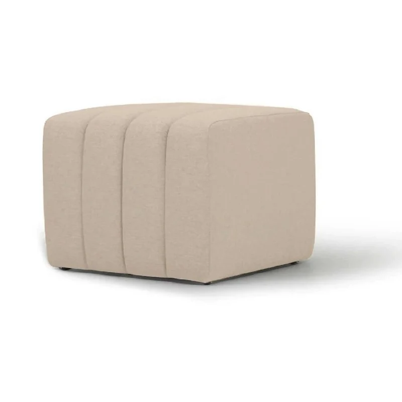 Puff Auxiliar Boston 55x55 - Beige