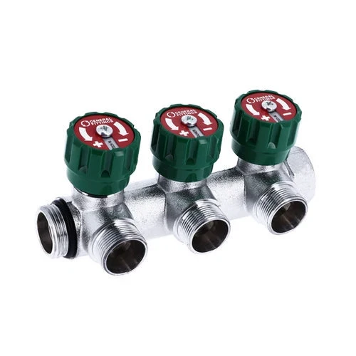 Collettore 90 fasato con vitone e dischetto 24x19 1 4 vie 24x19