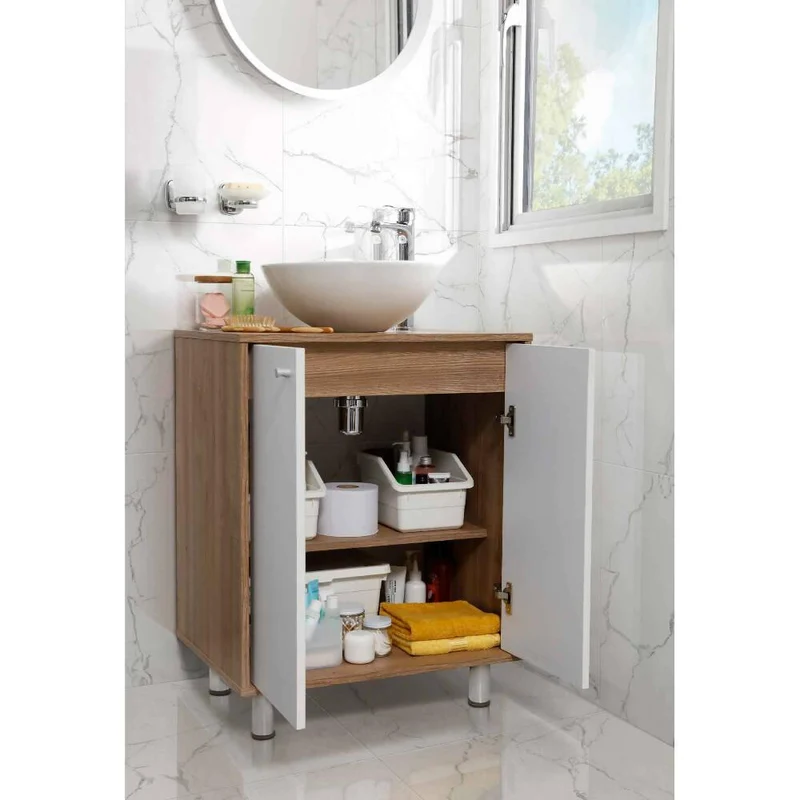 Lavamanos Corona Spazio II Vessel sin Desagüe Beige