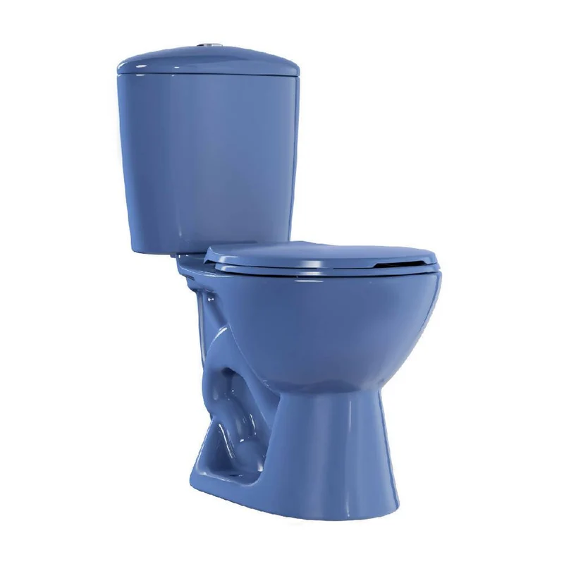 Sanitario Corona Manantial Pro Redondo Azul
