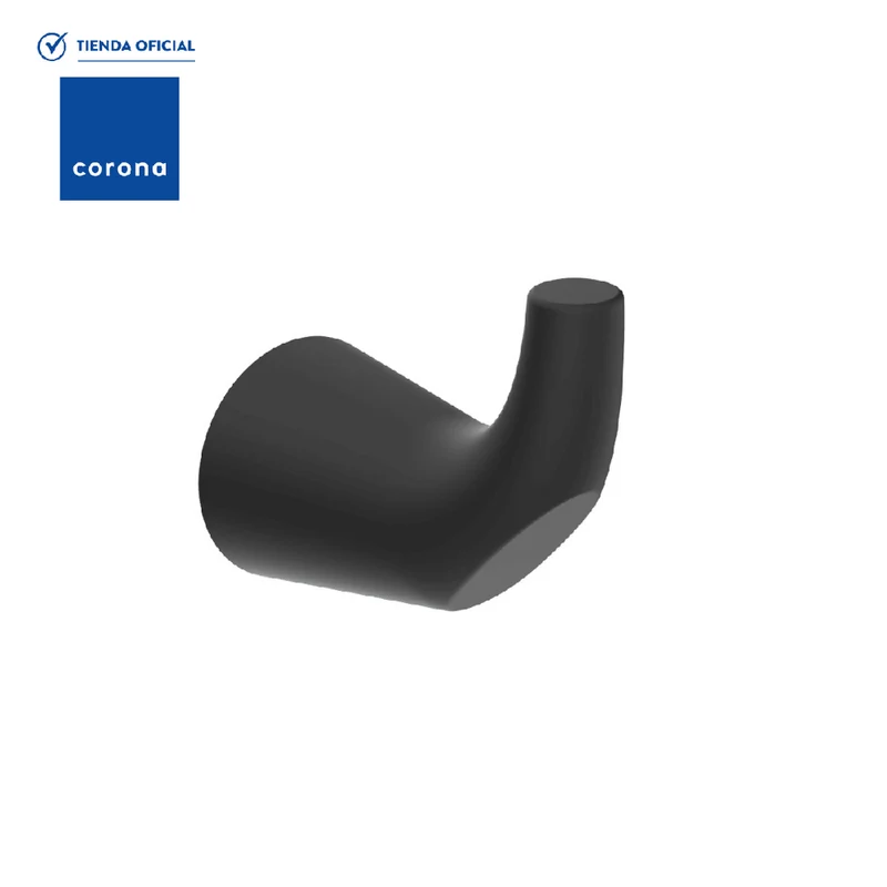 Percha Corona Koral Mate Black