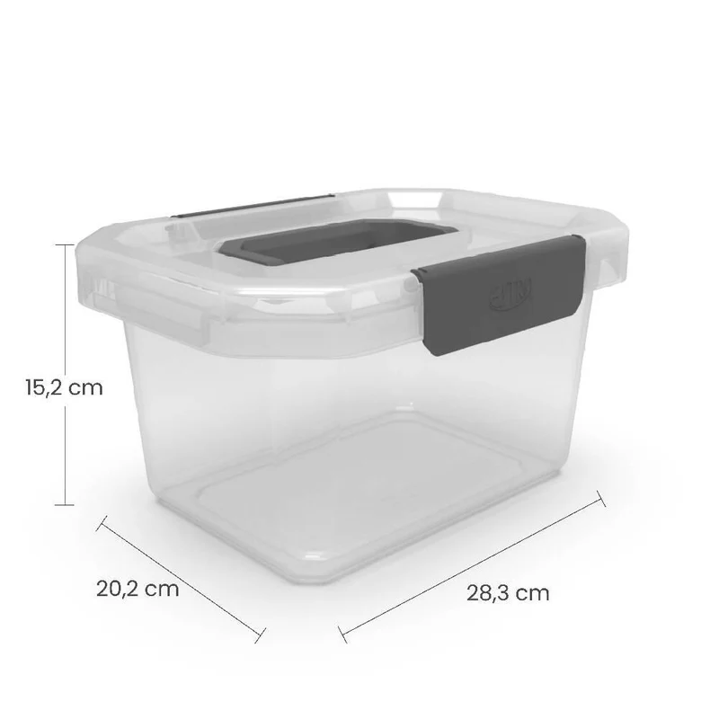Caja Organizadora Estrabox con Manija 4L Natural