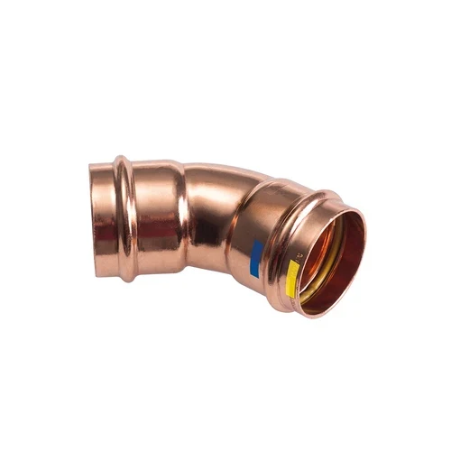 Curva a 45 ff a pressare per acqua e gas b one diam. 35