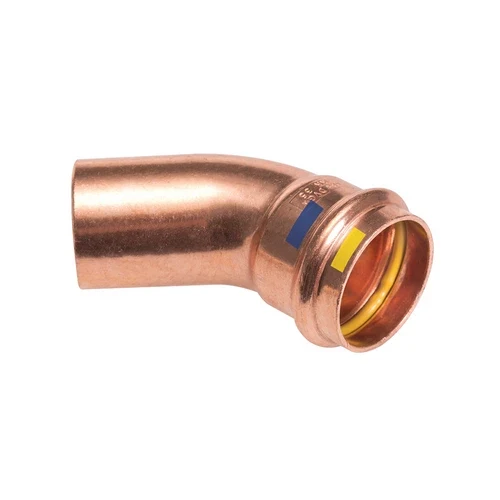Curva a 45 mf a pressare per acqua e gas b one diam. 15
