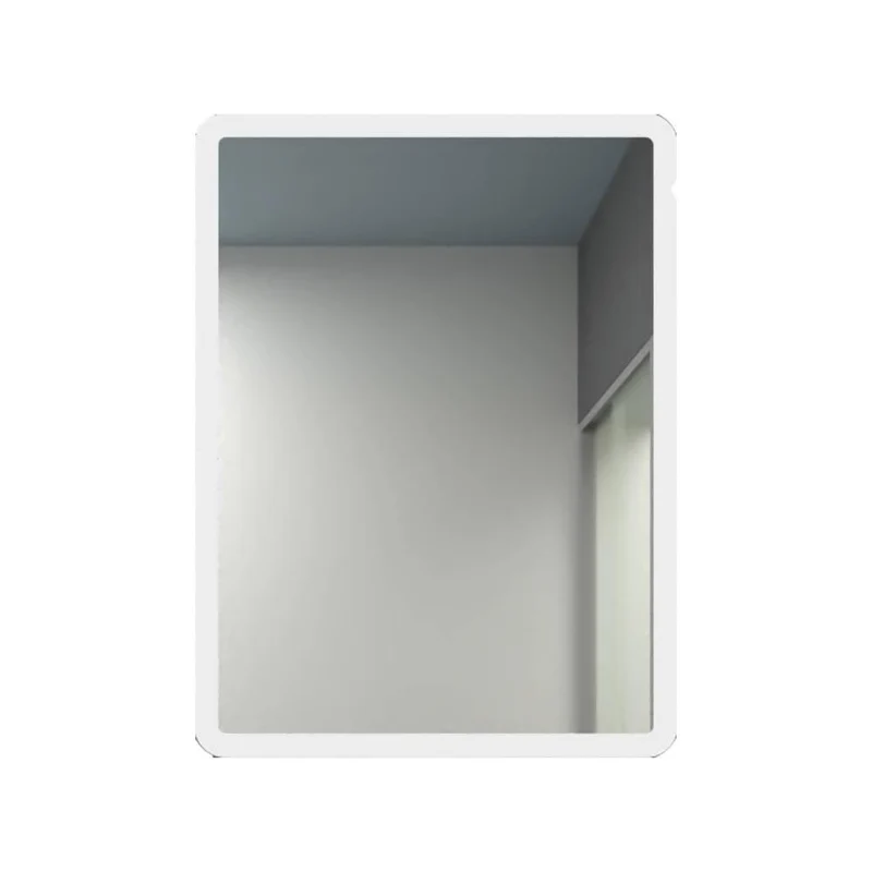 Espejo Rectangular Arezzo, con Diseño en Sandblasting y Luz LED