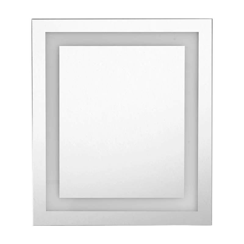 Espejo Rectangular Torino, Girs, con Diseño en Sandblasting
