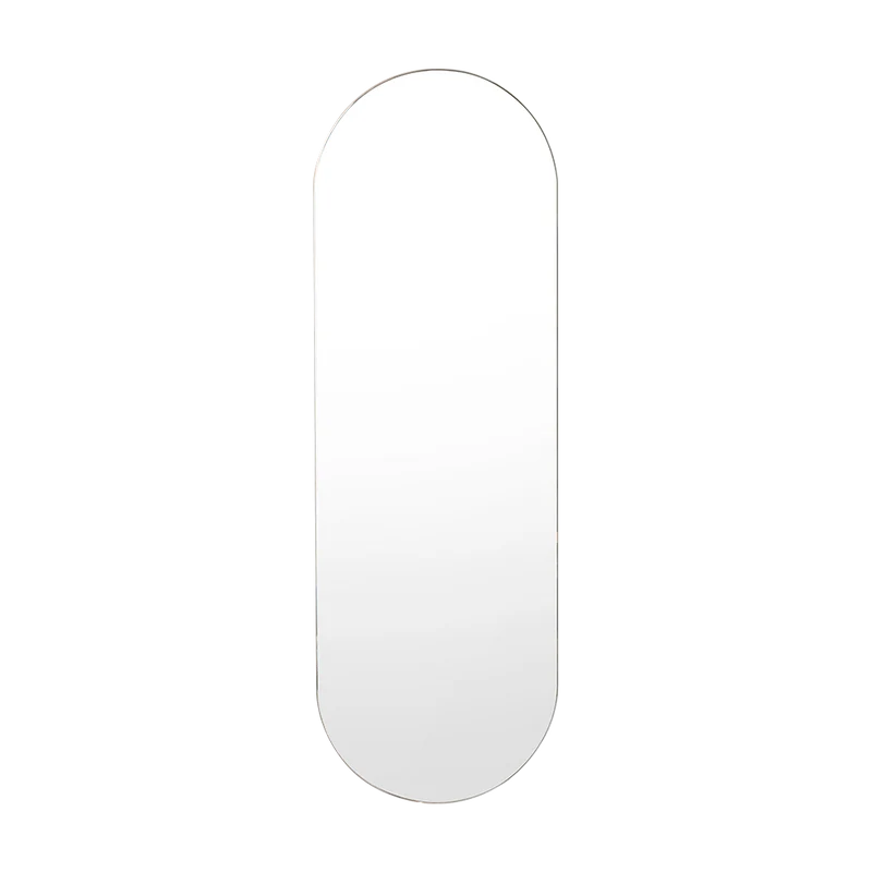 Espejo Curvo Lucera, Gris, Diseño Moderno