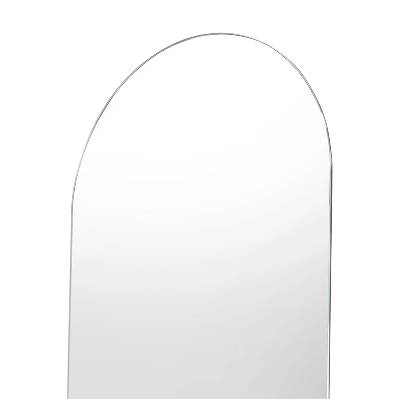 Espejo Curvo Lucera, Gris, Diseño Moderno
