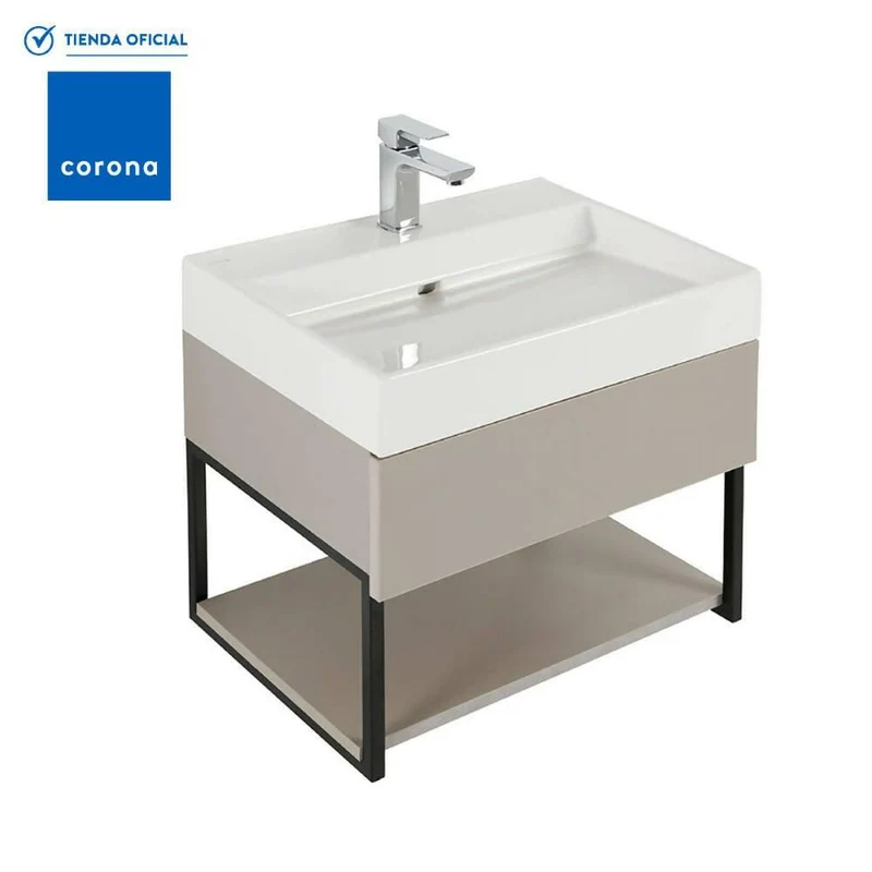Mueble Corona Fussion Plus 60 cm con Lavamanos