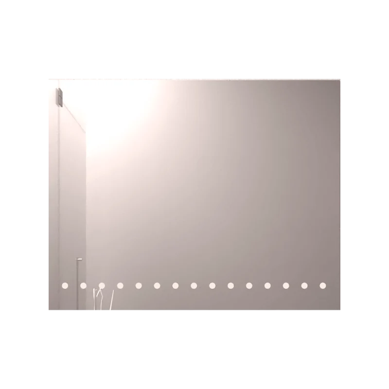 Espejo Rectangular Osiris, Gris, con Luz LED