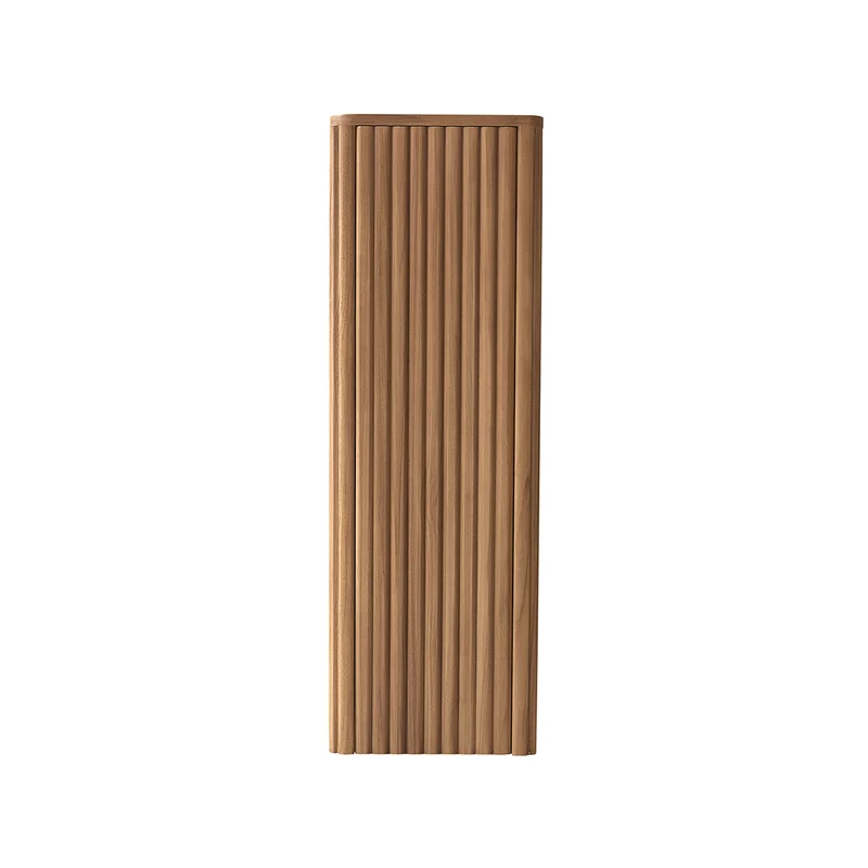 Mueble de baño suspendido de teca maciza de 120 cm