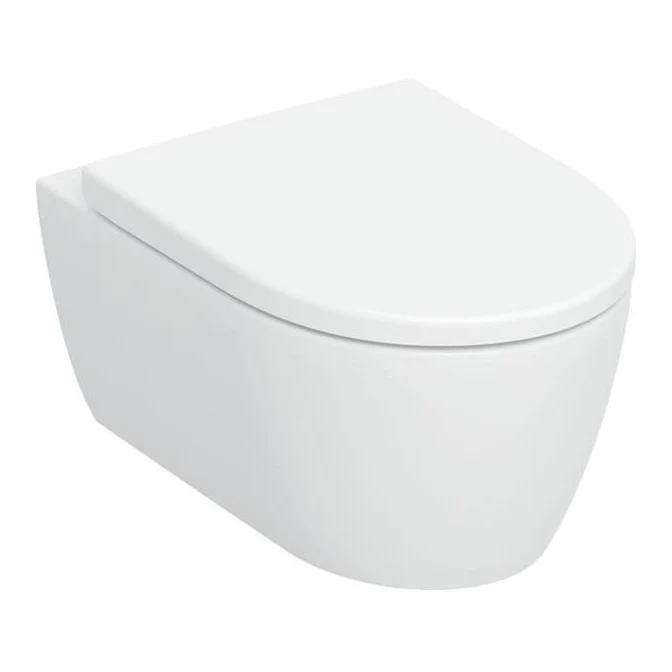 Geberit iCon inodoro suspendido sin reborde con asiento de WC