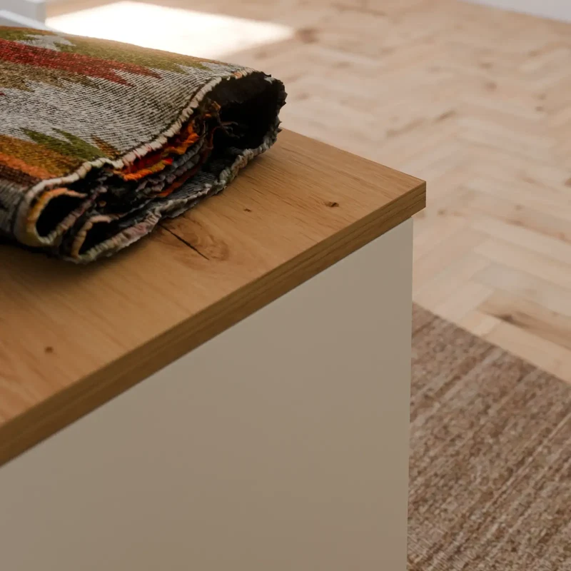 Banco cajonera Verona 2 cajones a medida