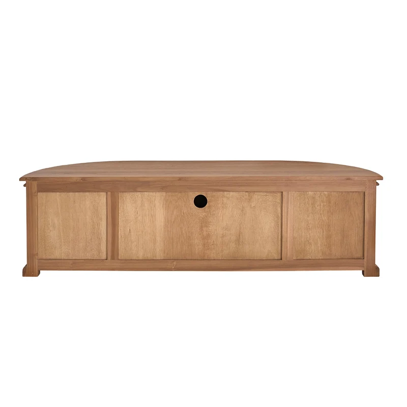 Mueble de TV de teca de 160 cm