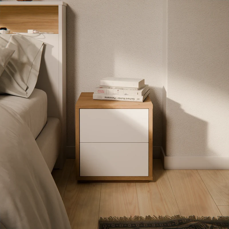 Mesita de noche Polar a medida