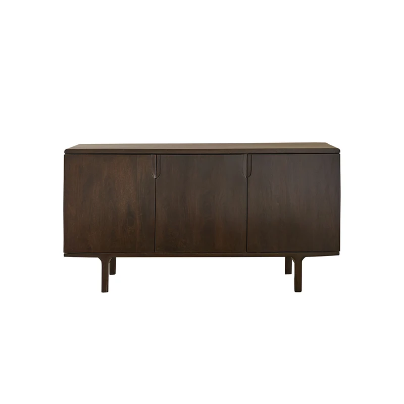 Aparador de madera maciza de mango de 150 cm