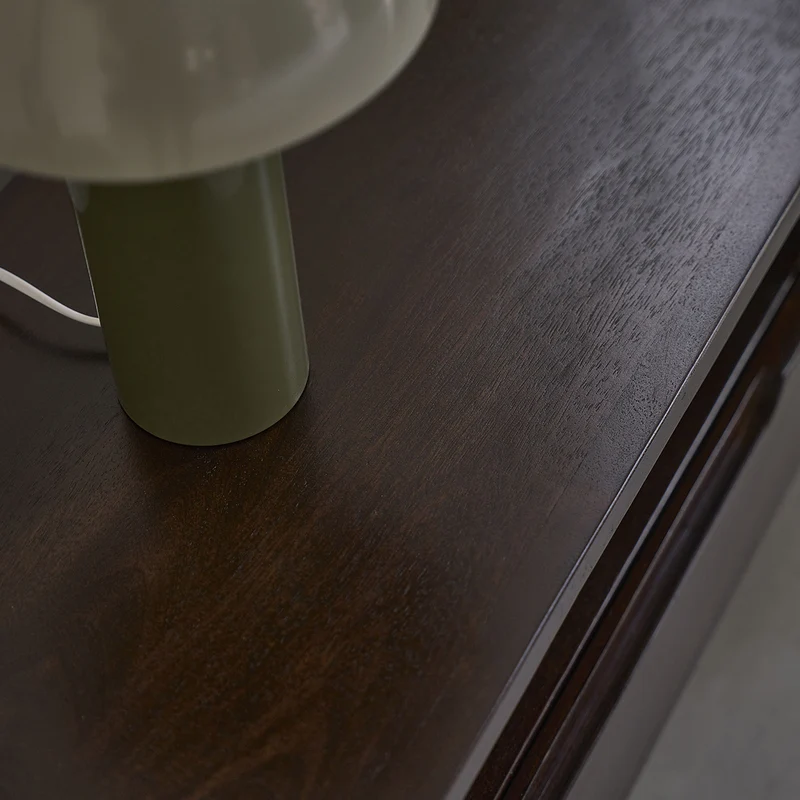 Mueble para la tele de madera maciza de mango, 180 cm